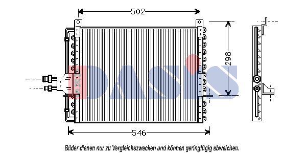 AKS DASIS Kondensaator,kliimaseade 121830N